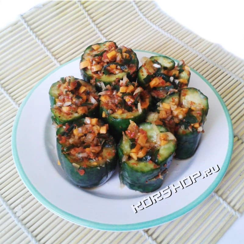 Огурцы по-корейски (Кимчи из огурцов) Оисобаги 400 г
