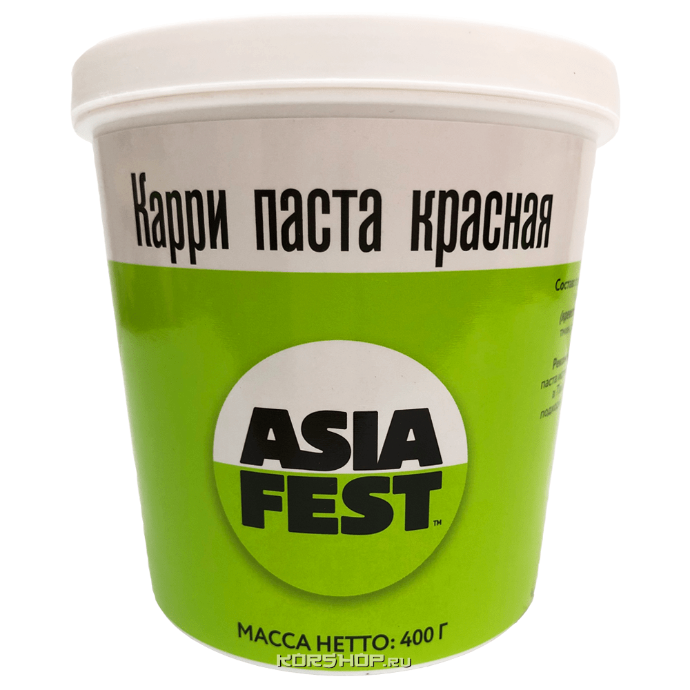 Красная Карри паста Asia Fest, Китай, 400 г