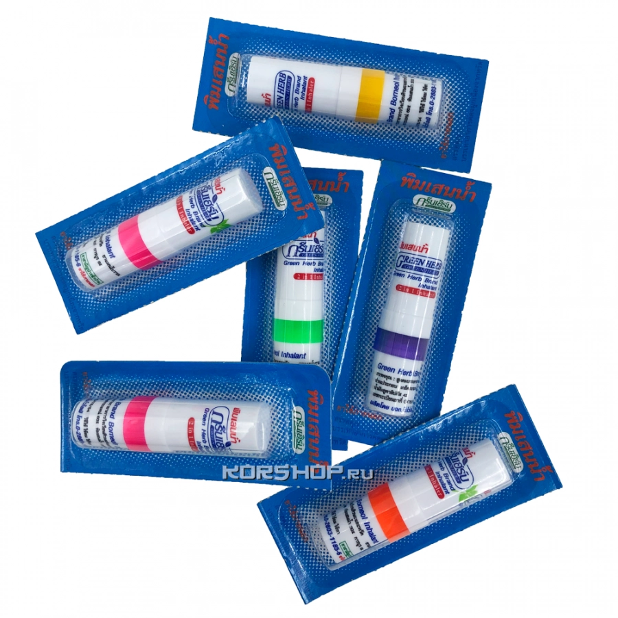 Компактный ингалятор Grace Green Herb, Таиланд