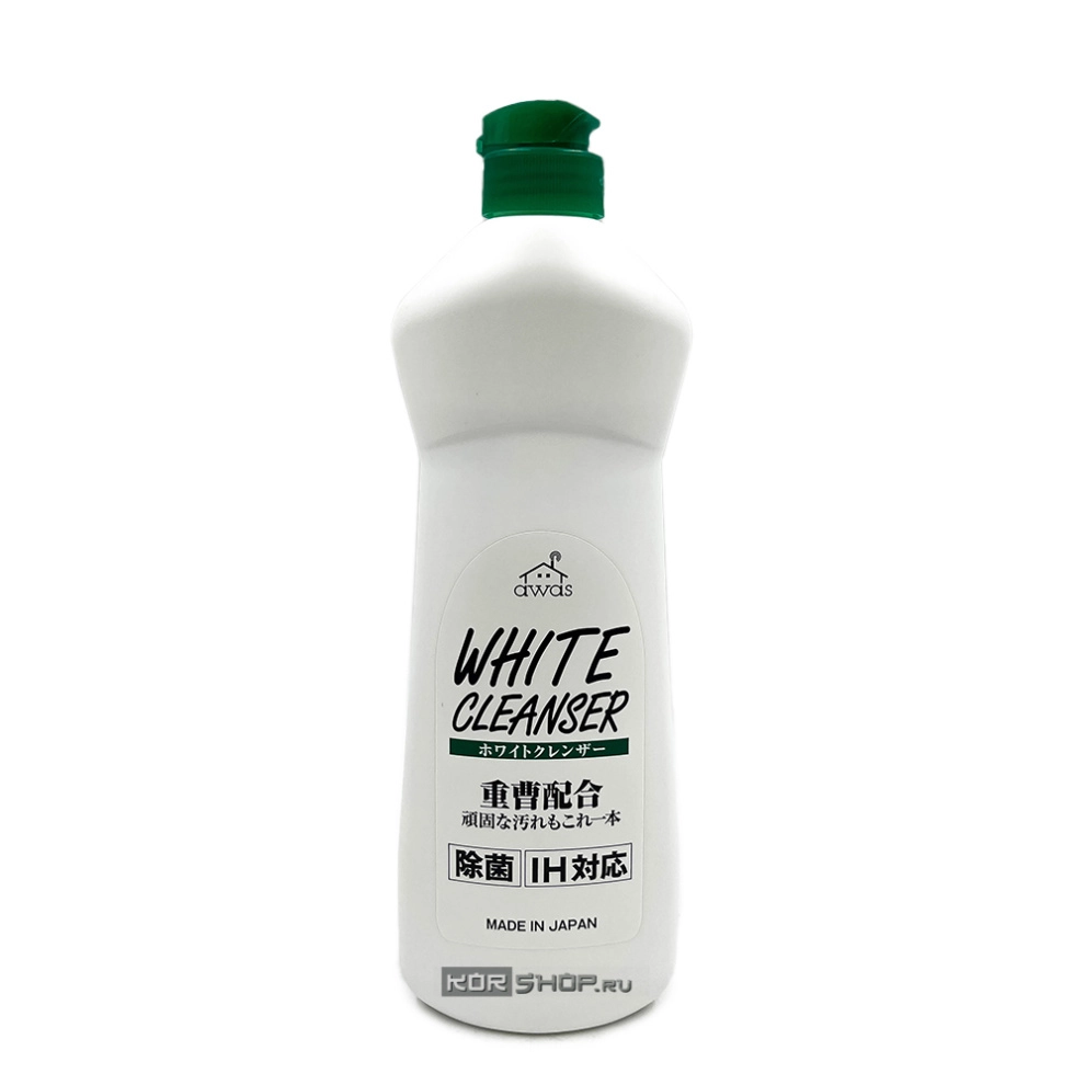 Крем чистящий для сантехники и кафеля Вайт Cleanser Rocket Soap, Япония, 360 г Крем чистящий для сантехники и кафеля Вайт Cleanser Rocket Soap, Япония, 360 г