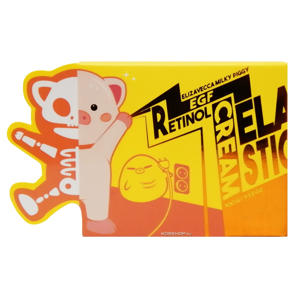 Крем для лица с ретинолом и EGF Milky Piggy EGF Elastic Retinol Cream Elizavecca, Корея, 100 г