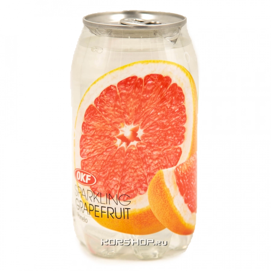 Газированный напиток Грейпфрут Sparkling OKF, Корея, 350 мл Газированный напиток Грейпфрут Sparkling OKF, Корея, 350 мл