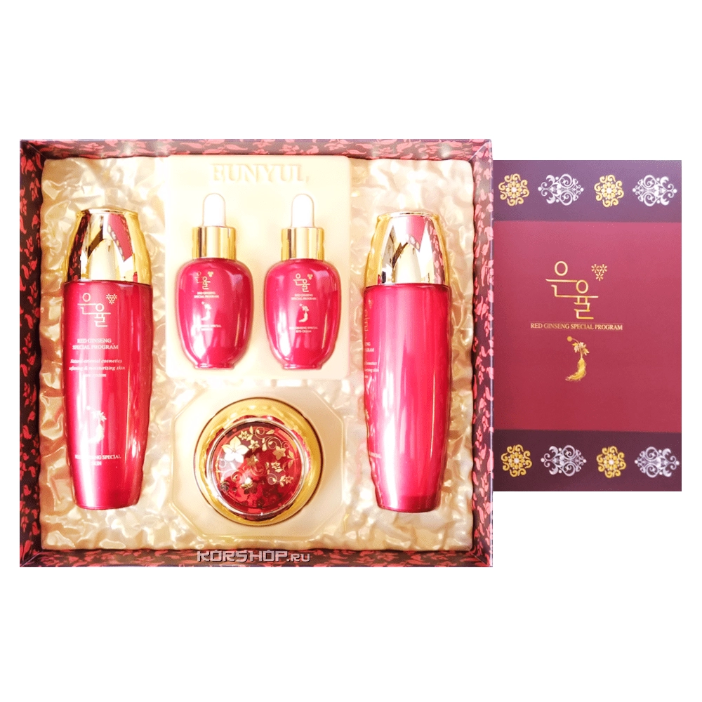 Набор с экстрактом красного женьшеня Eunyul, Корея, 450 мл... Набор с экстрактом красного женьшеня Eunyul, Корея, 450 мл...