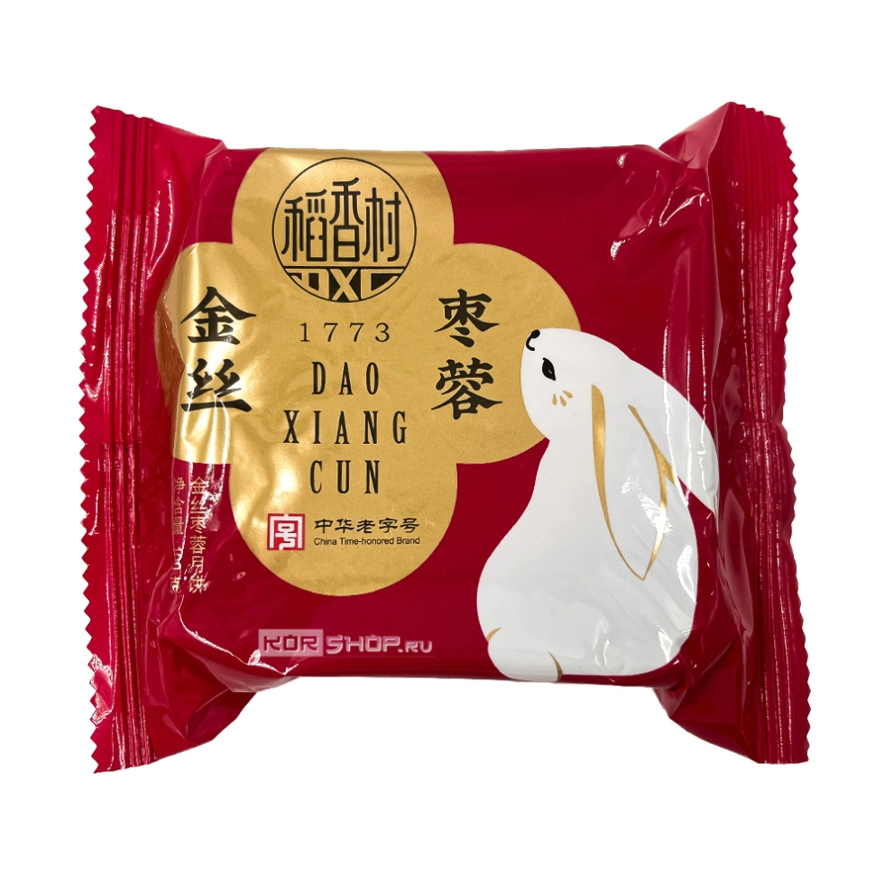 Лунный пряник с финиковой пастой DaoXiangCun, Китай, 100 г Лунный пряник с финиковой пастой DaoXiangCun, Китай, 100 г