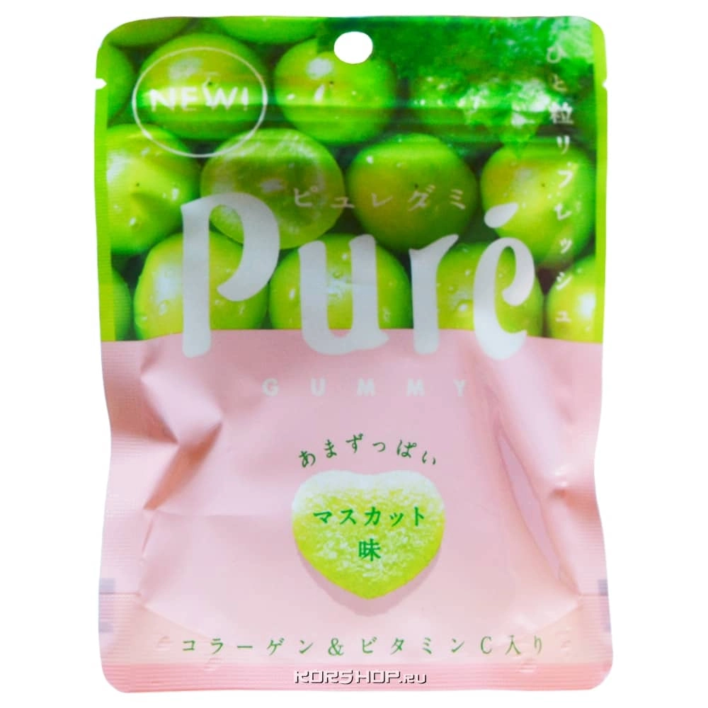 Мармелад со вкусом муската Pure Kanro, Япония, 56 г