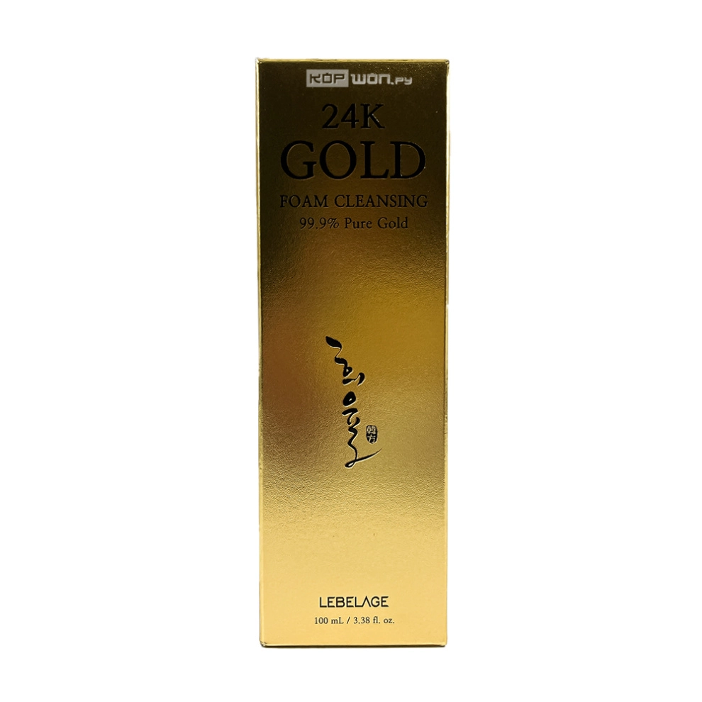 Пенка для лица очищающая с биозолотом 24K Gold Foam Cleansing Heeyul Lebelage, Корея, 100 мл Пенка для лица очищающая с биозолотом 24K Gold Foam Cleansing Heeyul Lebelage, Корея, 100 мл