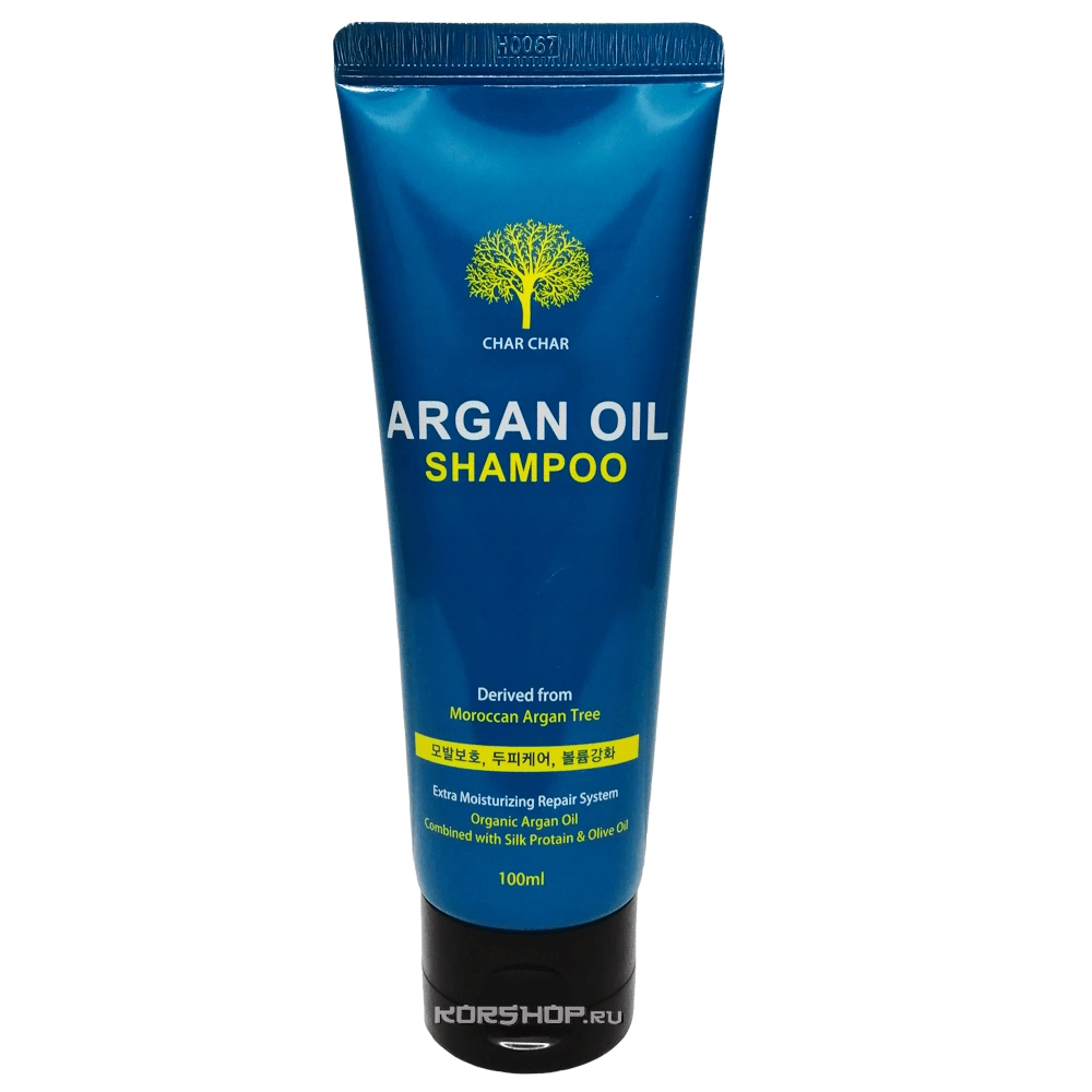 Шампунь для волос с аргановым маслом Char Char, Корея, 100 мл