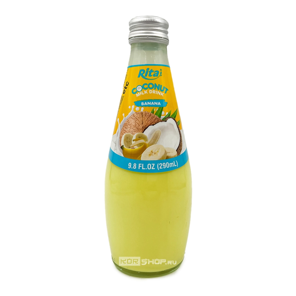 Кокосовый напиток со вкусом банана Rita, Вьетнам, 290 мл Кокосовый напиток со вкусом банана Rita, Вьетнам, 290 мл