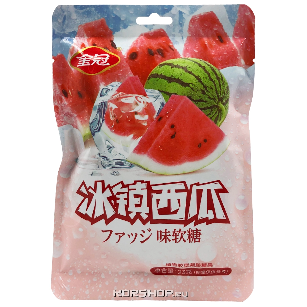 Жевательные конфеты Арбуз, Китай, 23 г Жевательные конфеты Арбуз, Китай, 23 г
