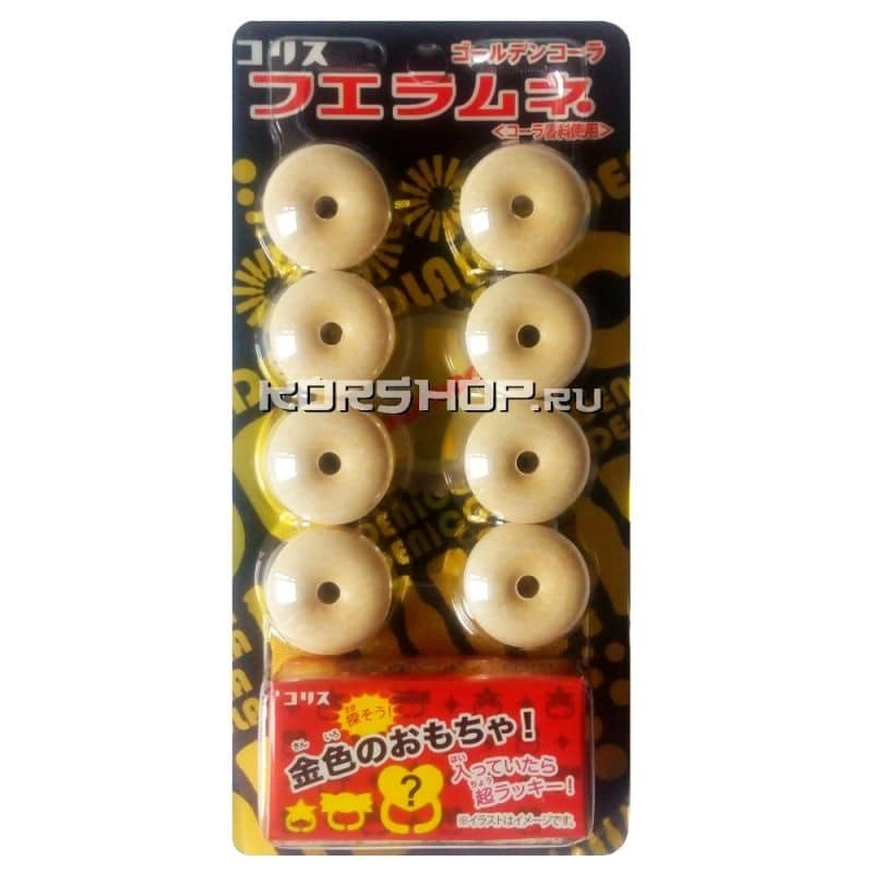 Свистящая конфета со вкусом золотой колы Coris, Япония, 22 г Свистящая конфета со вкусом золотой колы Coris, Япония, 22 г