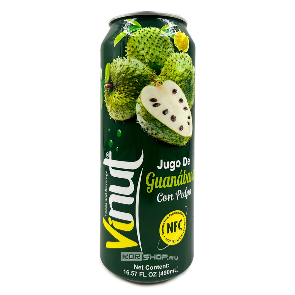 Напиток гуанабана Vinut, Вьетнам, 490 мл
