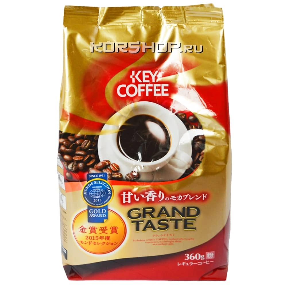 Кофе молотый натуральный «Мока» Key Coffee, Япония, 330 г Кофе молотый натуральный «Мока» Key Coffee, Япония, 330 г