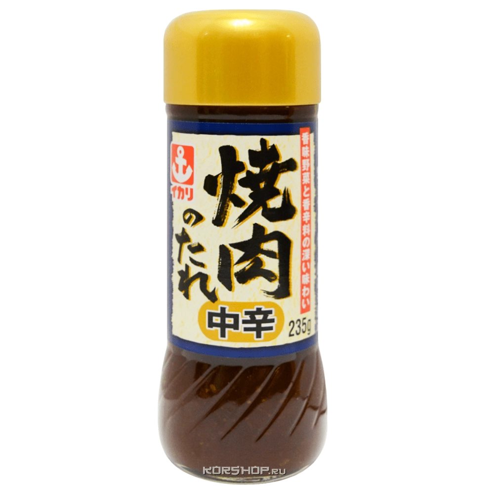 Средне-острый соус к жареному мясу Ikari, Япония, 235 мл Средне-острый соус к жареному мясу Ikari, Япония, 235 мл