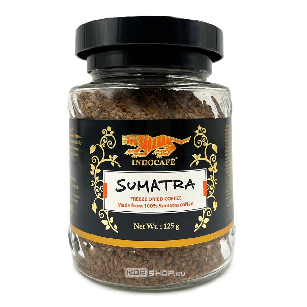 Кофе растворимый сублимированный Суматра Индокафе Sumatra Indocafe, Индонезия, 125 г Кофе растворимый сублимированный Суматра Индокафе Sumatra Indocafe, Индонезия, 125 г