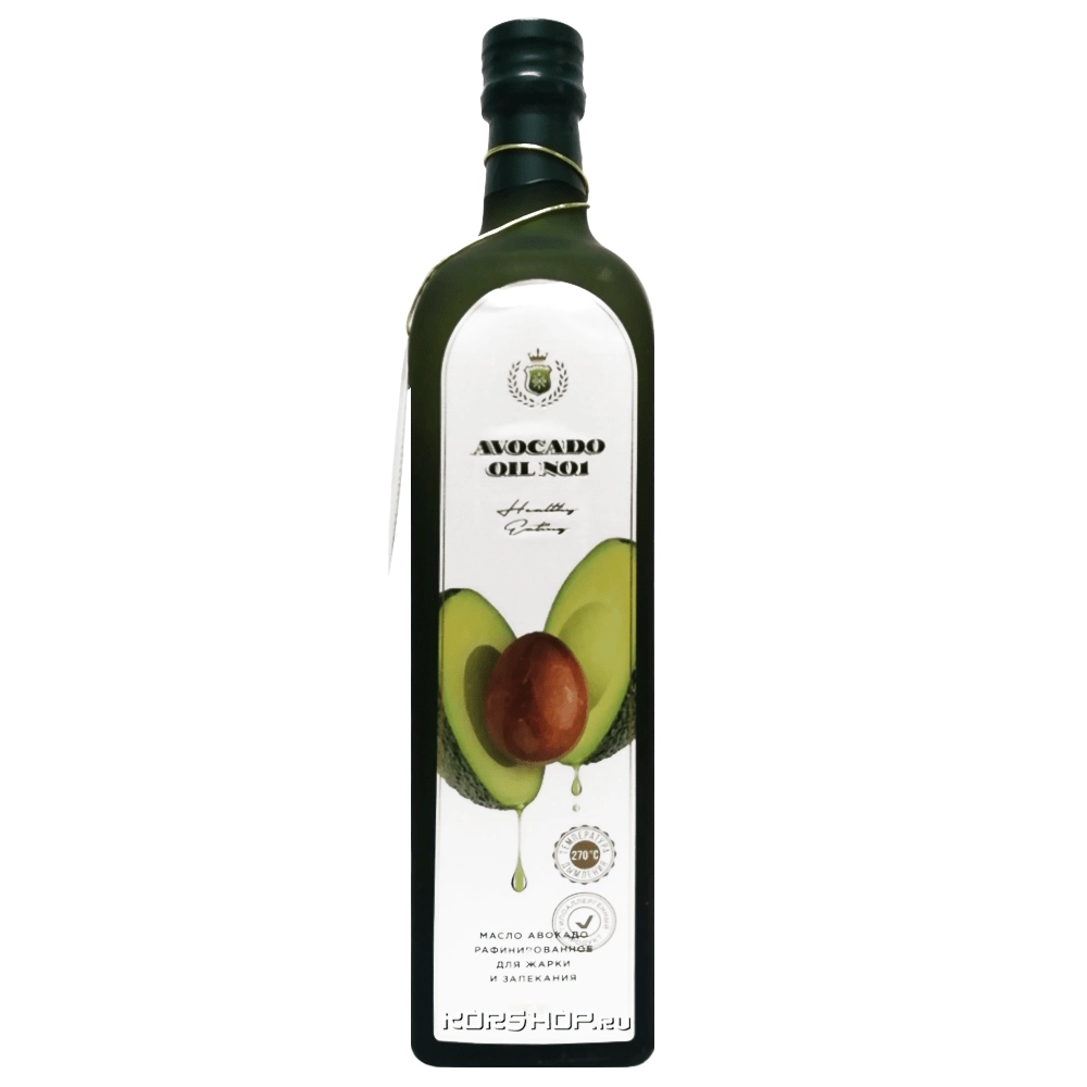 Масло авокадо для жарки и запекания Avocado oil №1, Испания, 1 л Масло авокадо для жарки и запекания Avocado oil №1, Испания, 1 л
