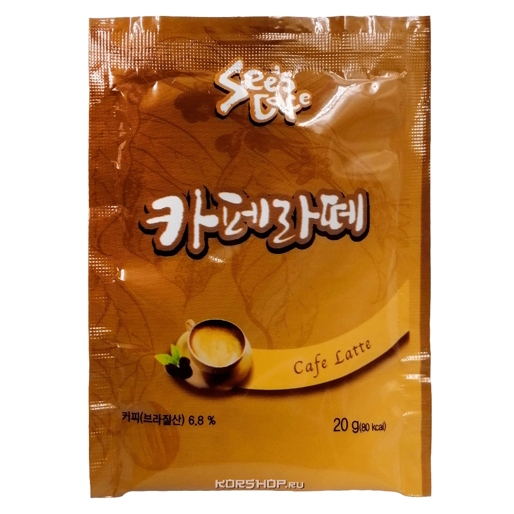 Кофе Латте See's Coffee, Корея, 20 г