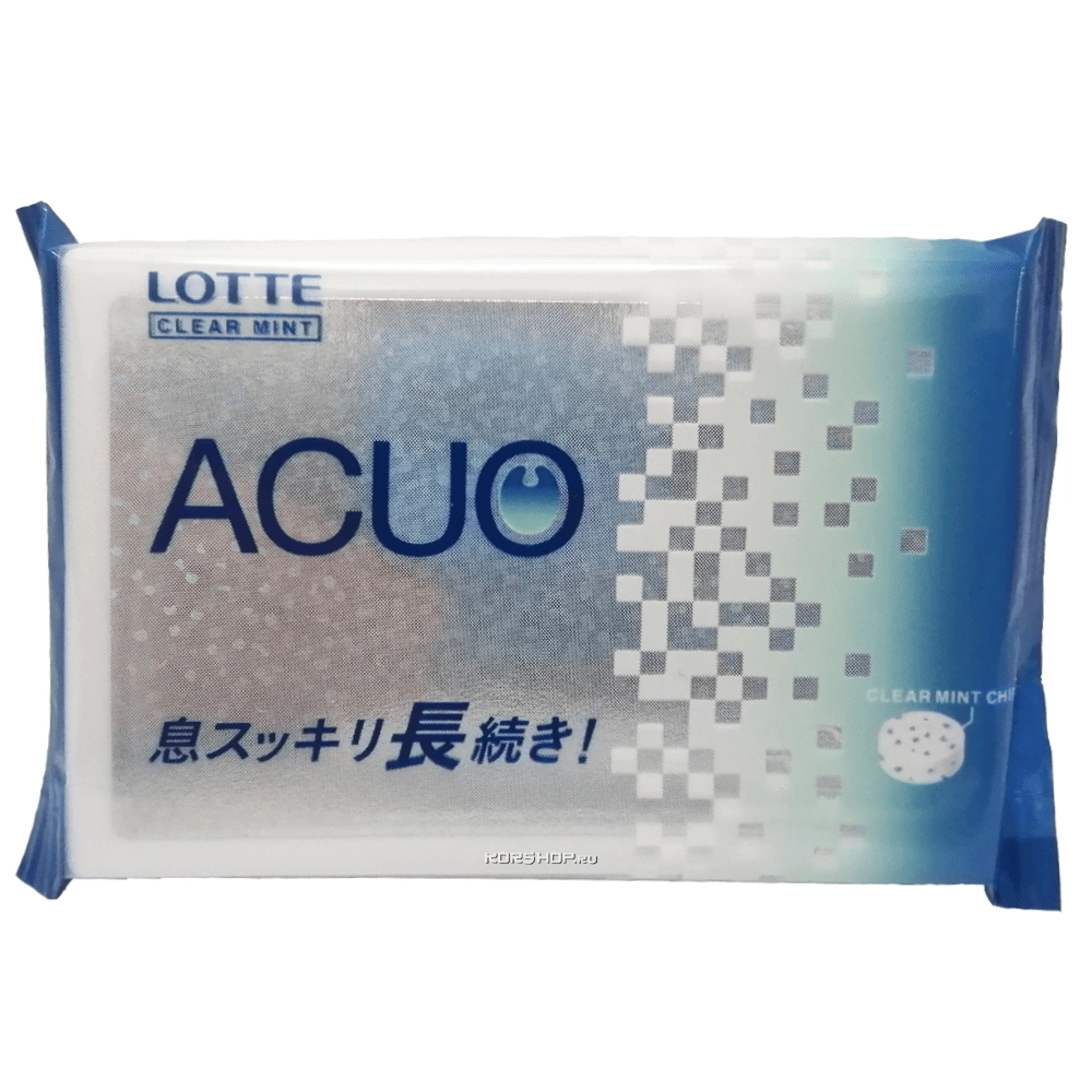 Драже Чистая Мята Acuo Tablet Lotte, Корея, 7 г