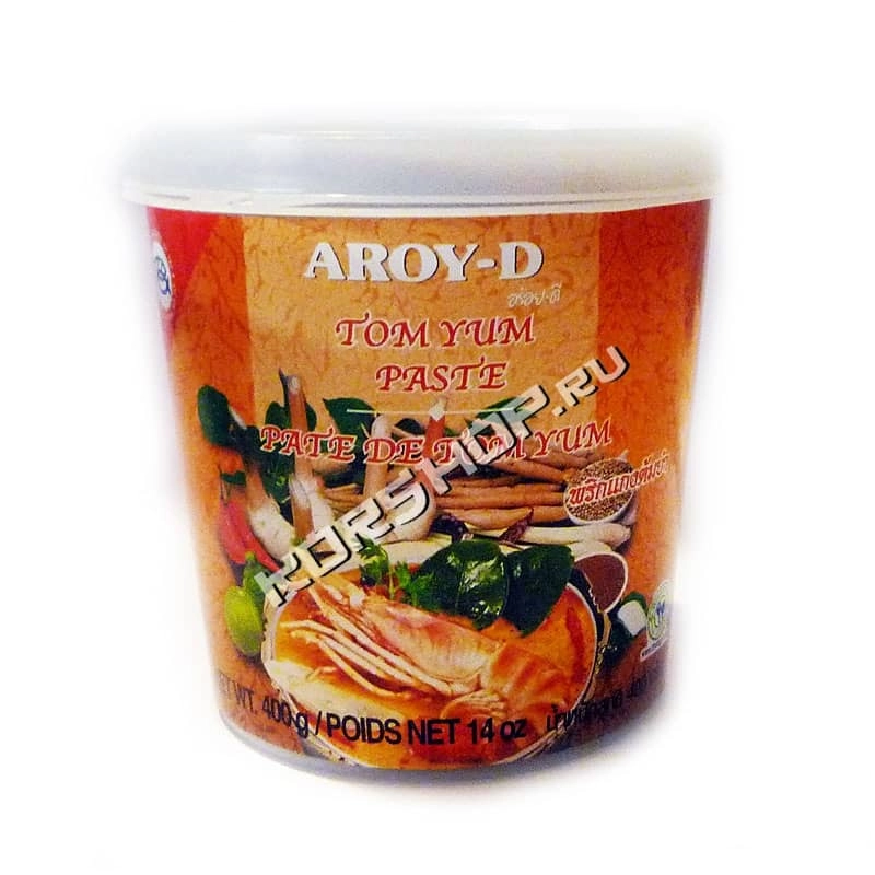 Кисло-сладкая паста Том Ям (Tom Yum paste) Aroy-d 400 г Кисло-сладкая паста Том Ям (Tom Yum paste) Aroy-d 400 г