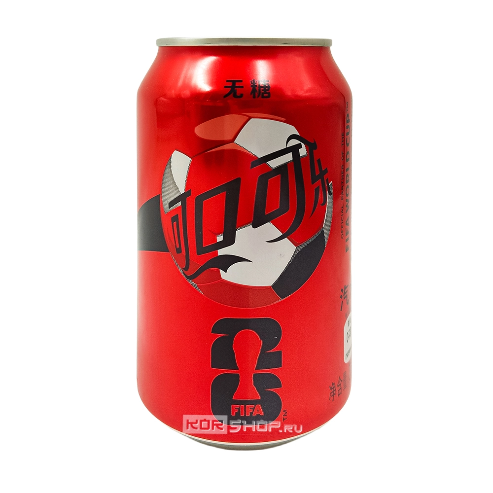 Напиток б/а газированный «Кока-Кола» без сахара (Coca Cola Zero Sugar) Cofco, Китай, 330 мл