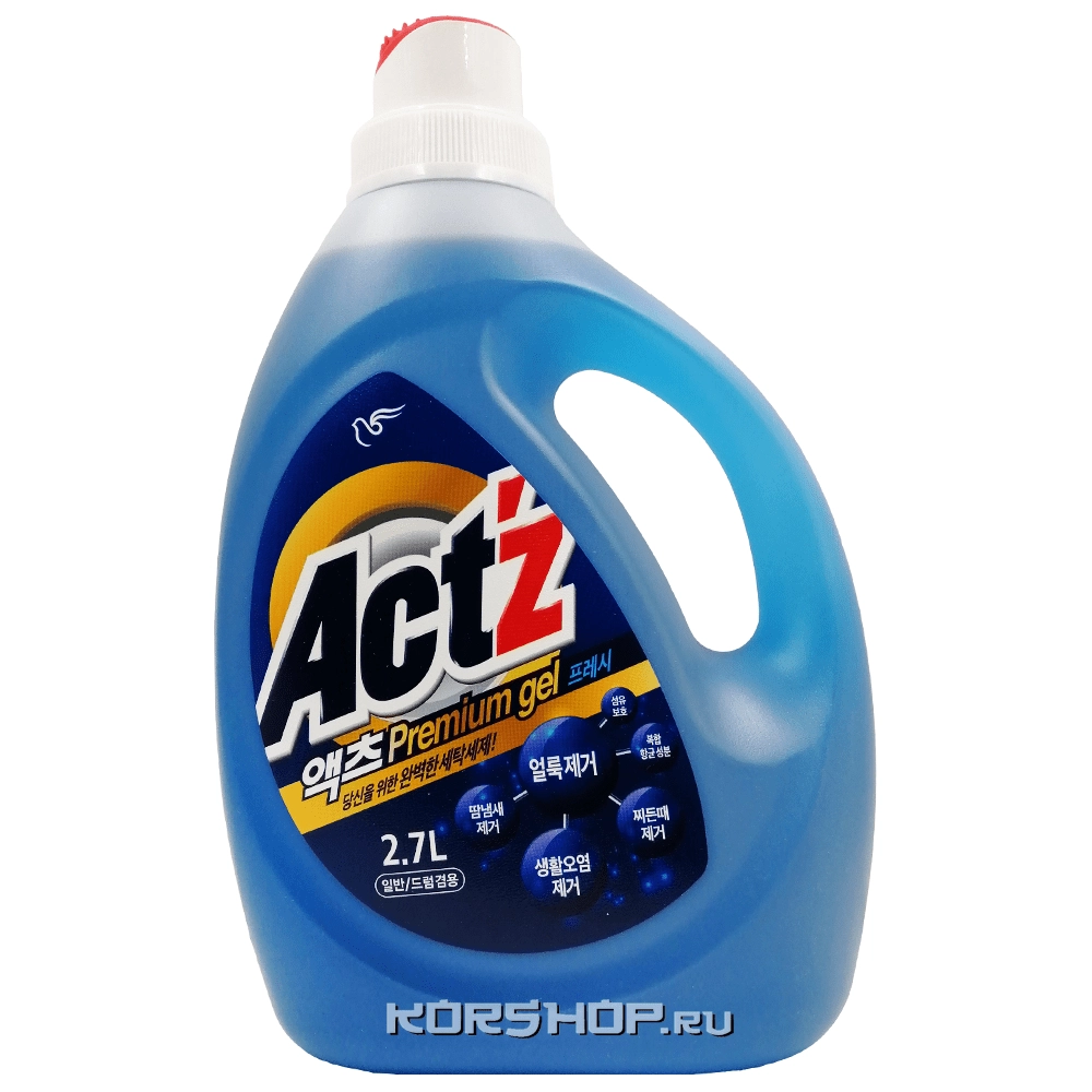 Концентрированный гель для стирки с ароматом мяты Act'z Pigeon, Корея, 2,7 л Концентрированный гель для стирки с ароматом мяты Act'z Pigeon, Корея, 2,7 л