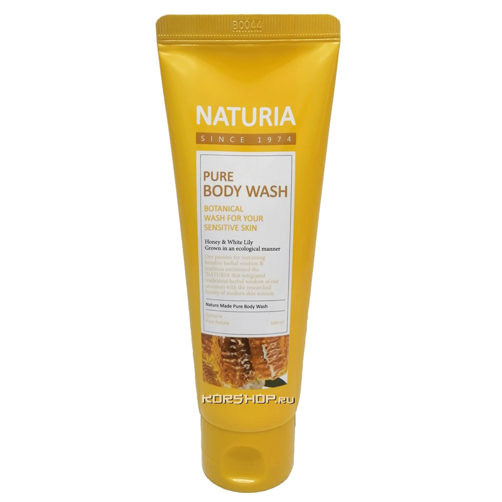 Гель для душа с ароматом лилии, нектарина и меда Naturia, Корея, 100 мл. Гель для душа с ароматом лилии, нектарина и меда Naturia, Корея, 100 мл.