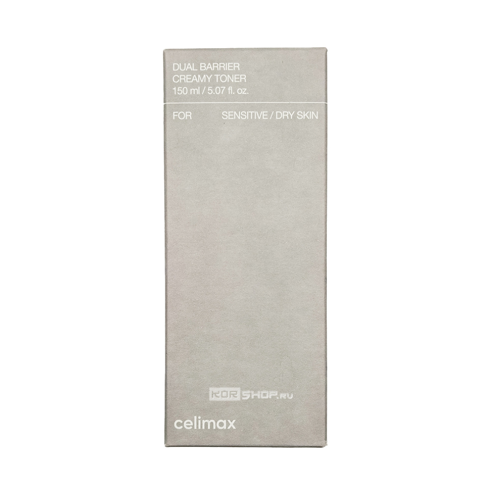 Барьерный кремовый тонер Dual Barrier Creamy Toner Celimax, Корея, 150 мл Барьерный кремовый тонер Dual Barrier Creamy Toner Celimax, Корея, 150 мл