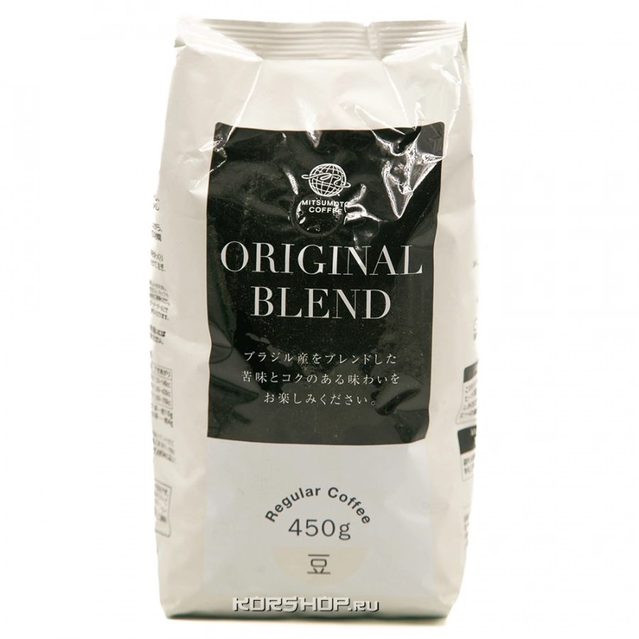 Зерновой кофе Original Blend Mitsumoto Coffee, Япония, 450 г Зерновой кофе Original Blend Mitsumoto Coffee, Япония, 450 г
