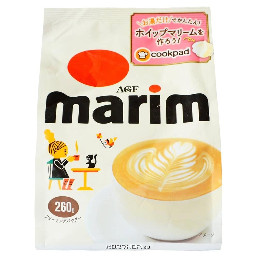 Сухие сливки Marim Blendy AGF, Япония, 260 г Сухие сливки Marim Blendy AGF, Япония, 260 г