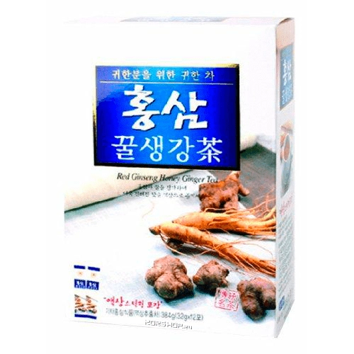Сироп для приготовления напитков с экстрактом женьшеня и имбиря «Red Ginseng Honey Ginger Tea» Корея 384 г Сироп для приготовления напитков с экстрактом женьшеня и имбиря «Red Ginseng Honey Ginger Tea» Корея 384 г