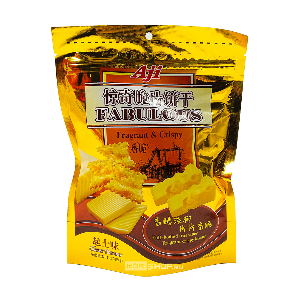 Крекеры со вкусом сыра Chizi Aji, Китай, 60 г