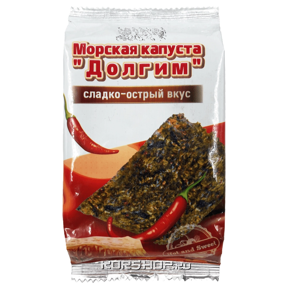 Блок (12 уп. по 5 г) Морская капуста со сладко-острым вкусом Долгим, Корея, 5 г х 12 шт. Блок (12 уп. по 5 г) Морская капуста со сладко-острым вкусом Долгим, Корея, 5 г х 12 шт.