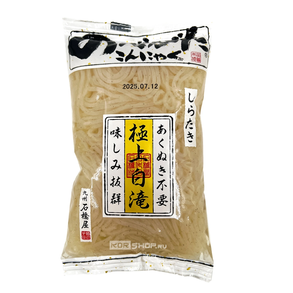 Лапша Ширатаки из конжаковой муки Ishibashi-Ya, Япония, 150 г Лапша Ширатаки из конжаковой муки Ishibashi-Ya, Япония, 150 г