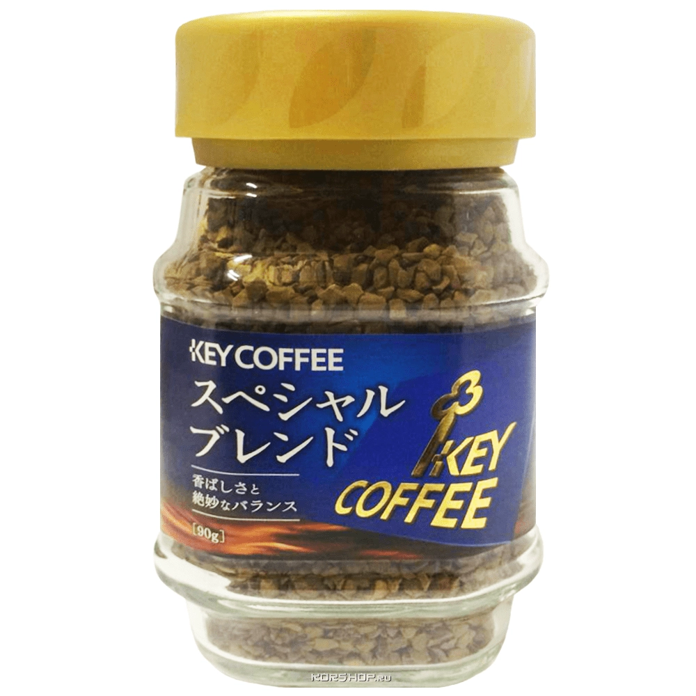 Растворимый кофе Особый вкус ст/б Key Coffee, Япония, 90 г Растворимый кофе Особый вкус ст/б Key Coffee, Япония, 90 г