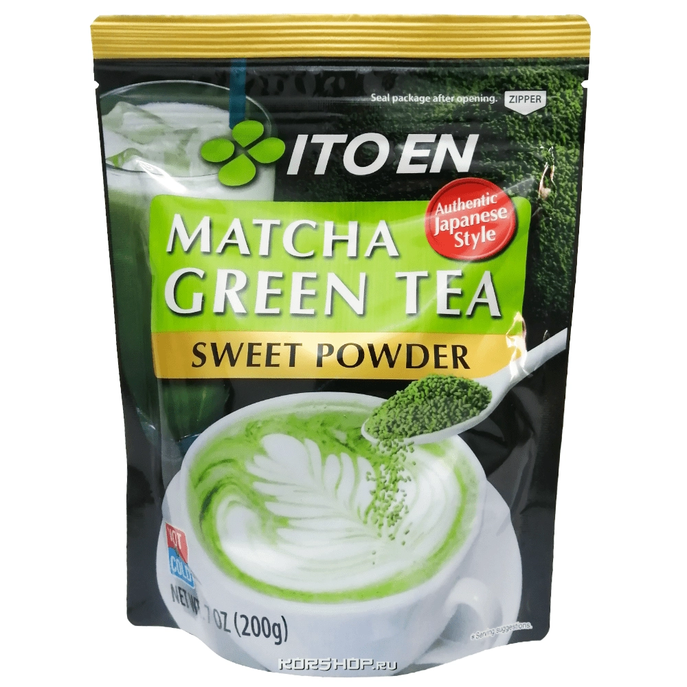Растворимый зеленый сладкий чай Матча Itoen, Япония, 200 г