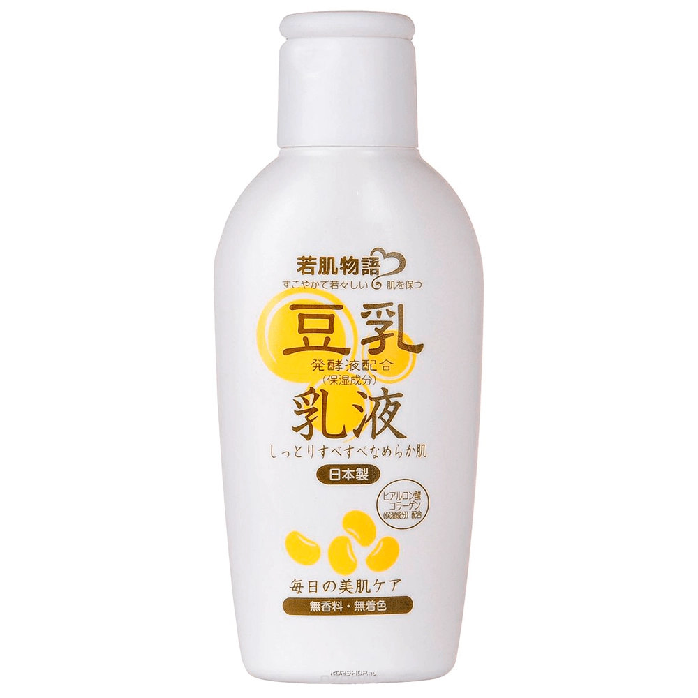 Молочко для лица питательное с соевым молочком, гиалуроновой кислотой и коллагеном Kooza, Япония, 105 мл Молочко для лица питательное с соевым молочком, гиалуроновой кислотой и коллагеном Kooza, Япония, 105 мл