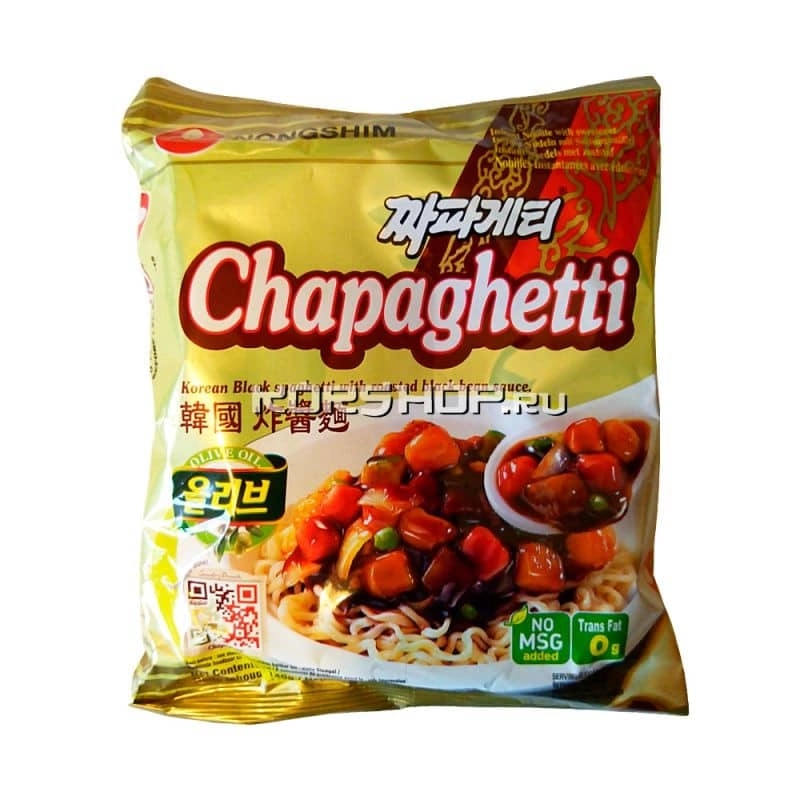 Лапша Чапагетти/Chapaghetti (в пачке) Nongshim, Корея 140 г