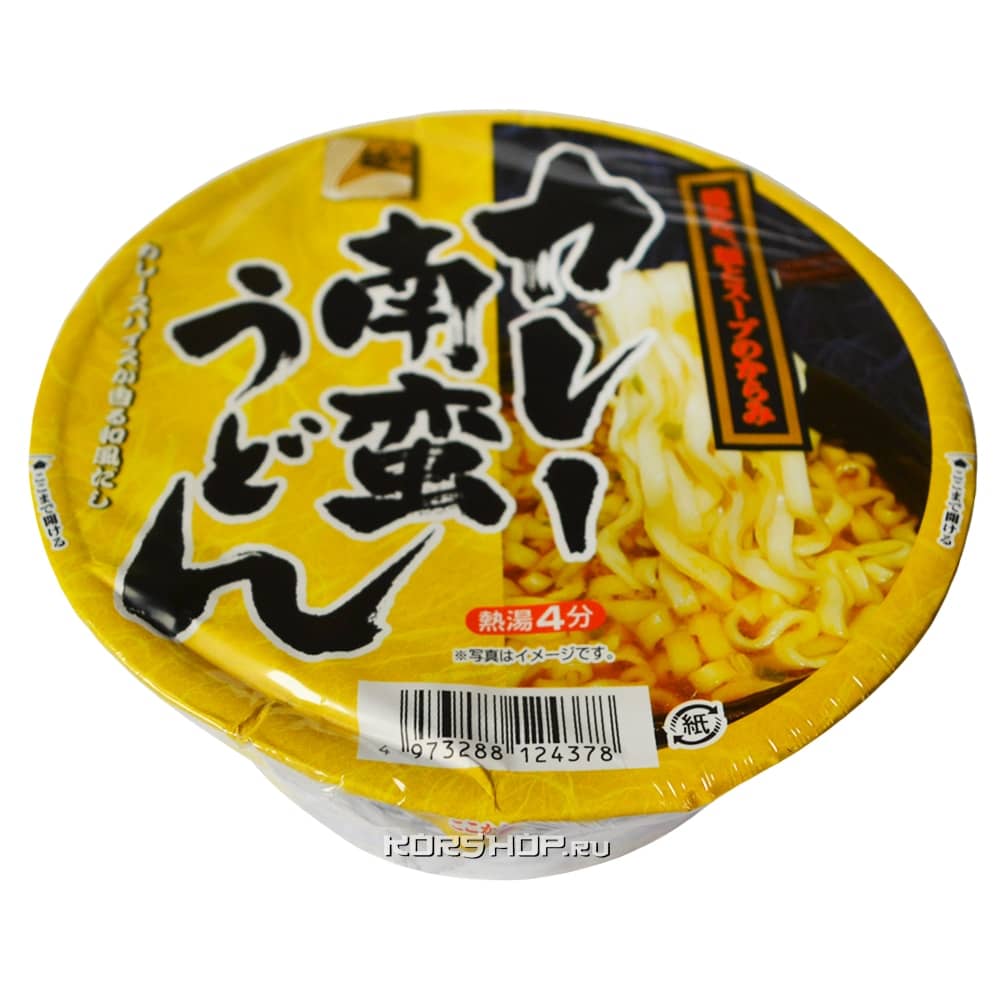 Японская лапша с островатым бульоном Карри Удон Curry Udon Sunaoshi, Япония, 81 г.
