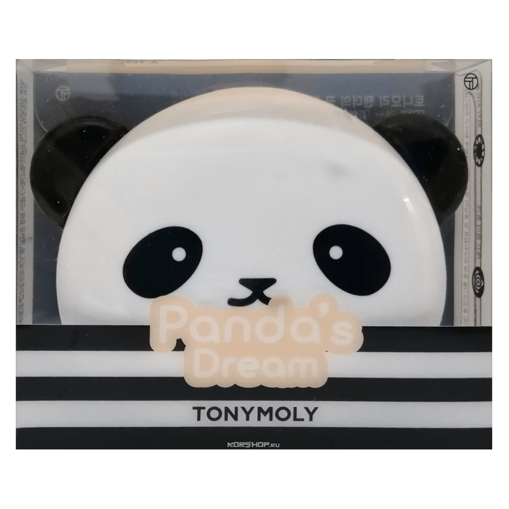 Матирующая компактная пудра Clear Pact Panda's Dream Tony Moly (01 Vanilla), Корея, 10 г