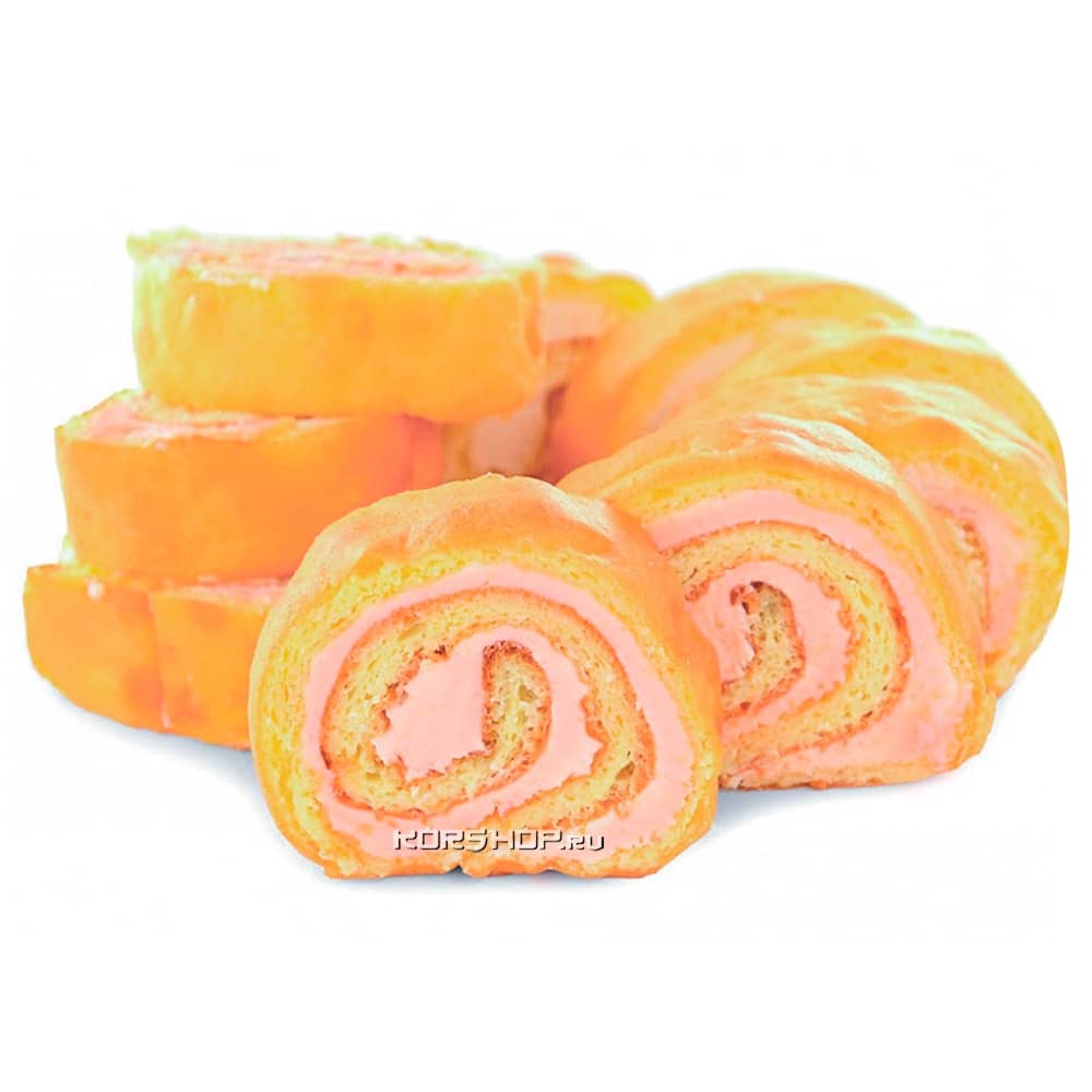 Ванильный рулет с клубничной начинкой Fit and Sweet, 140 г