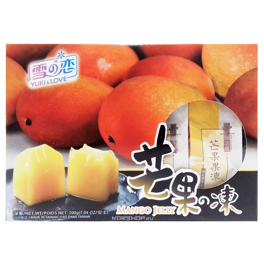 Желе Манго Yuki Love, Тайвань, 200 г Желе Манго Yuki Love, Тайвань, 200 г