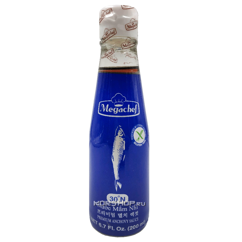 Соус из анчоуса премиум Megachef, Таиланд, 200 мл Соус из анчоуса премиум Megachef, Таиланд, 200 мл