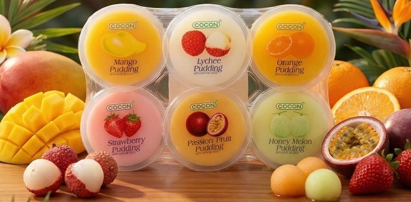 Фруктовые пудинги и желе Cocon: малазийский десерт, покоривший континенты