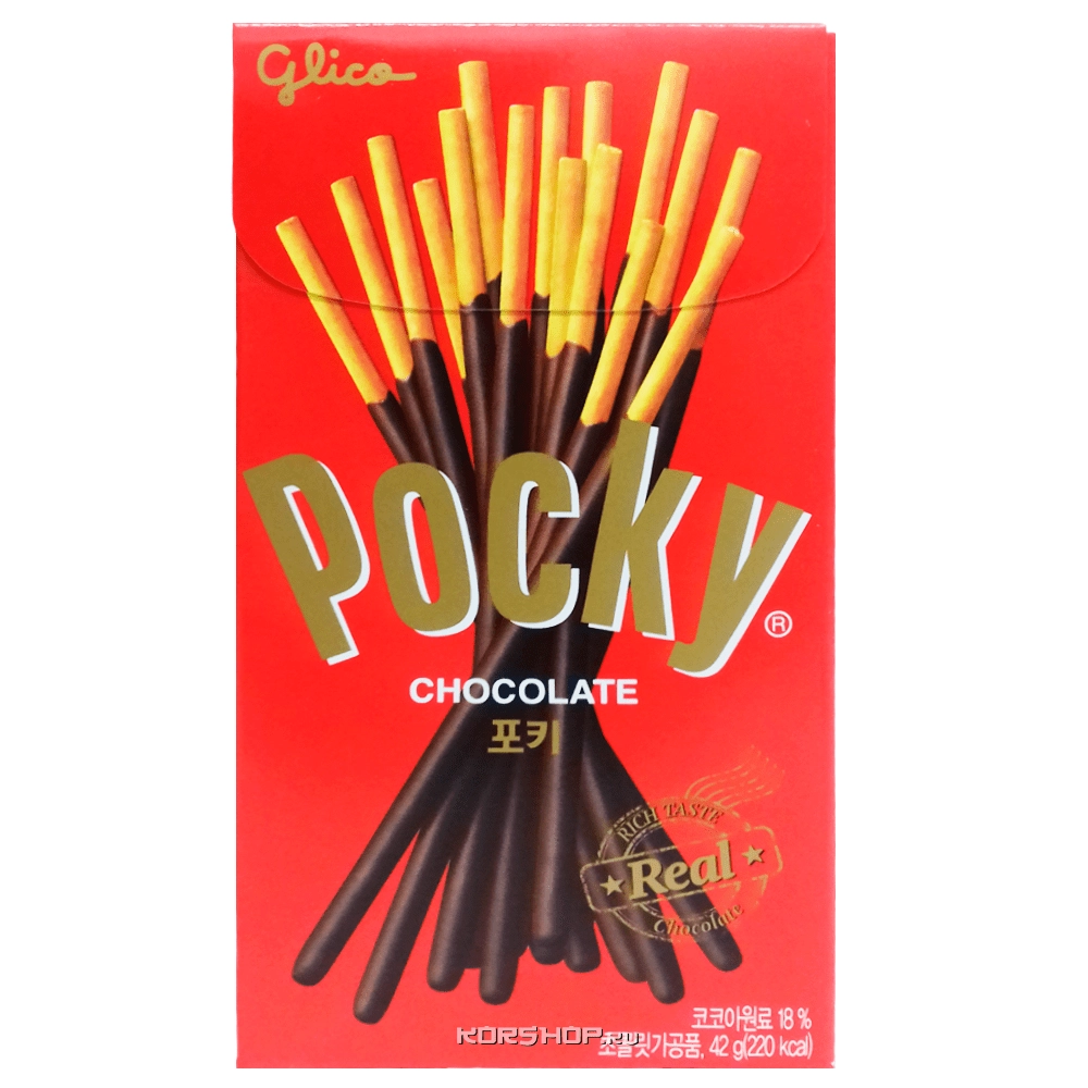 Классические палочки в шоколаде Pocky Glico, Корея, 46 г Классические палочки в шоколаде Pocky Glico, Корея, 46 г