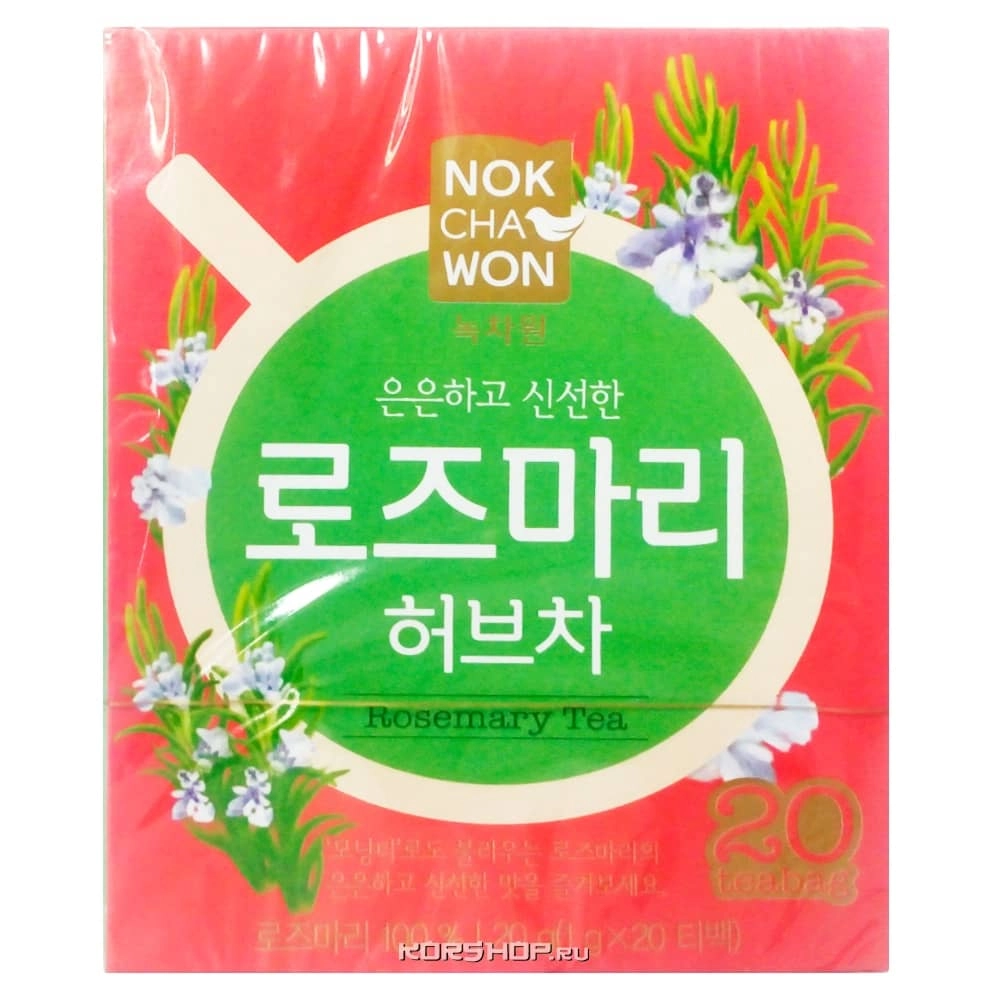 Розмариновый чай Nokchawon, Корея, 20 г Розмариновый чай Nokchawon, Корея, 20 г