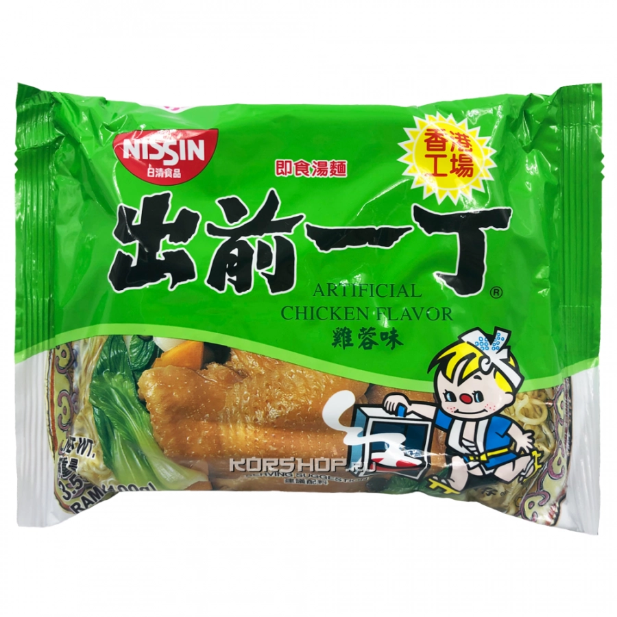 Лапша б/п со вкусом курицы Nissin, 100 г