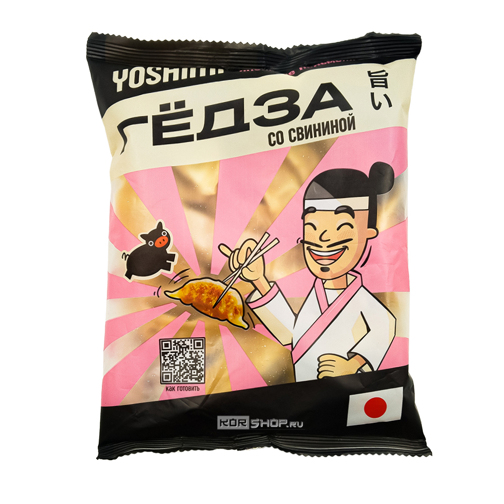 Пельмени Гёдза со свининой Yoshimi, 385 г