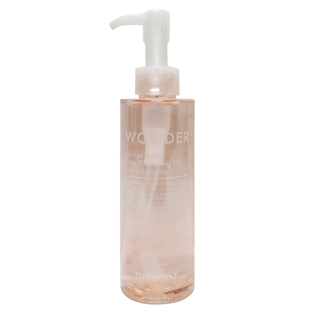 Гидрофильное масло из абрикосовых косточек Wonder Apricot Seed Cleansing Oil Tony Moly, Корея, 190 мл Гидрофильное масло из абрикосовых косточек Wonder Apricot Seed Cleansing Oil Tony Moly, Корея, 190 мл