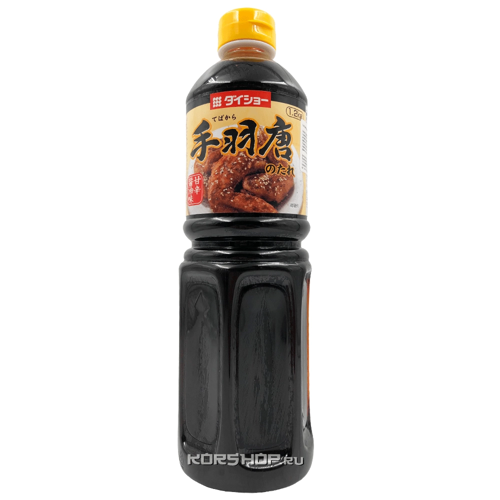Соевый соус для куриных крыльев Daisho, Япония, 1,2 кг. Соевый соус для куриных крыльев Daisho, Япония, 1,2 кг.