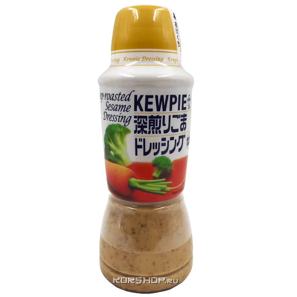 Кунжутный соус для салата Kewpie QP, Япония, 380 мл Кунжутный соус для салата Kewpie QP, Япония, 380 мл