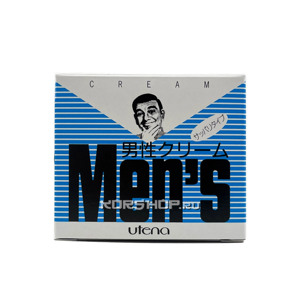 Заживляющий питательный крем после бритья с аллантоином и витамином B6 Utena, Япония, 60 г